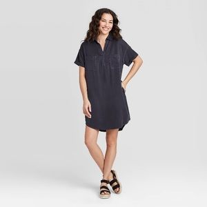 Women’s Short Sleeve Shirtdress - Universal Thread